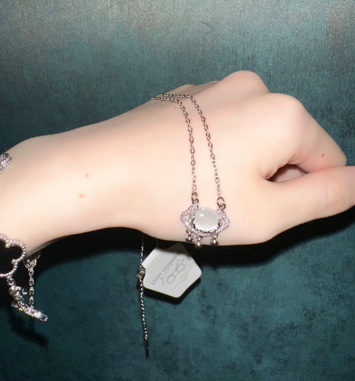 Moonstone Pendant Necklace