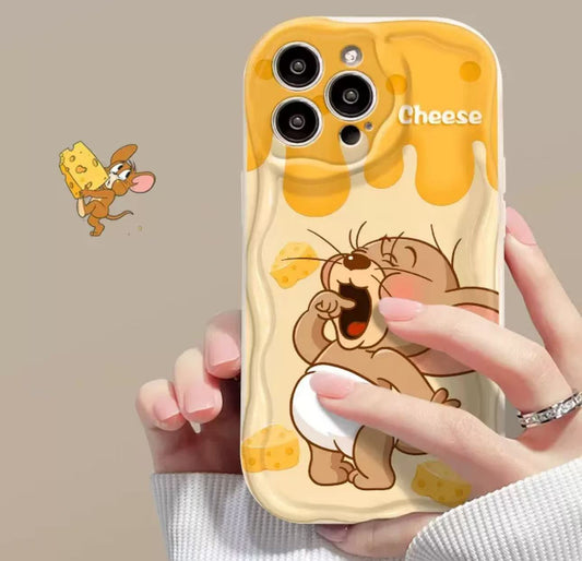 Cartoon Cheese Mouse iPhone Case
