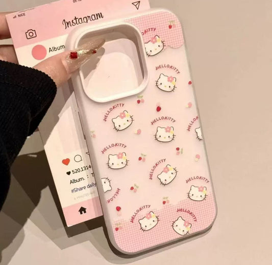 Pink Kitty iPhone Case